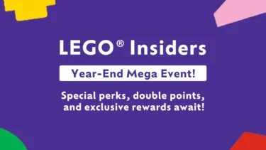 Score Big: LEGO® Insiders Weekend with 7.7% Points Back & Year-End Deals at the Official Store [2024]