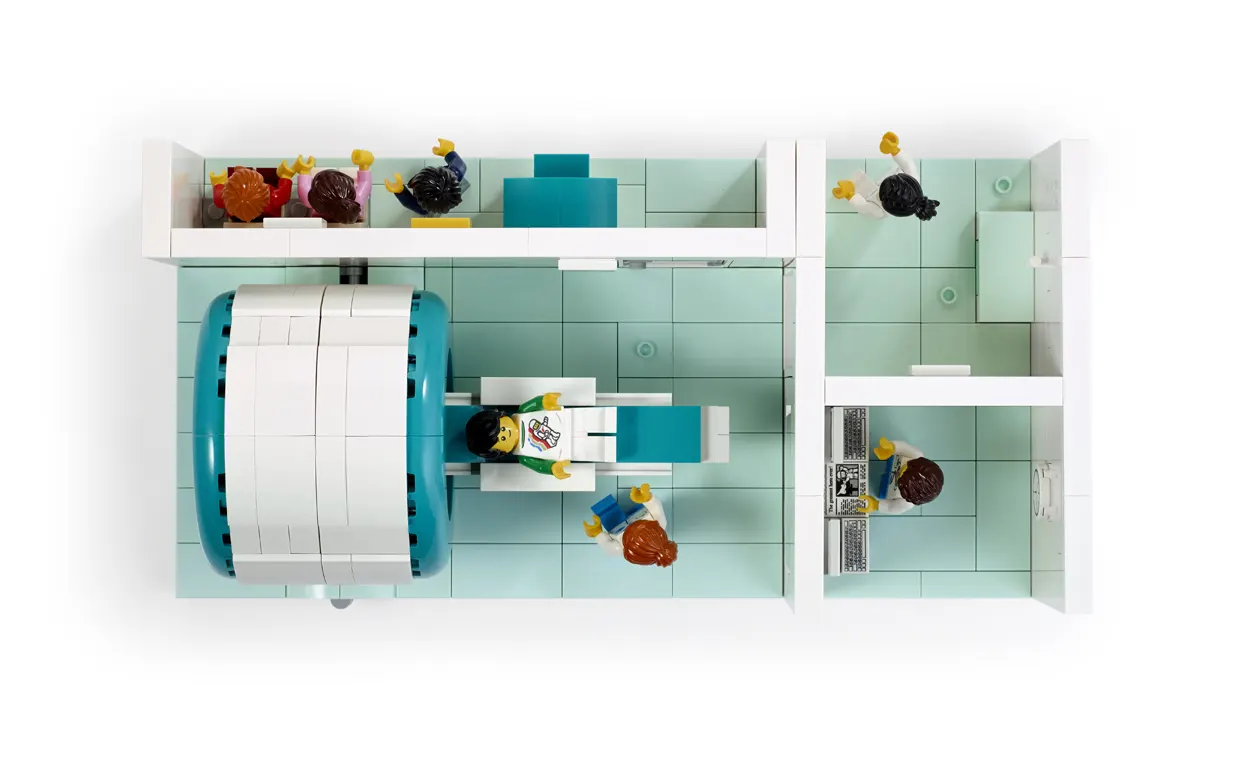 LEGO to Donate 600 MRI Scanner Sets to Hospitals