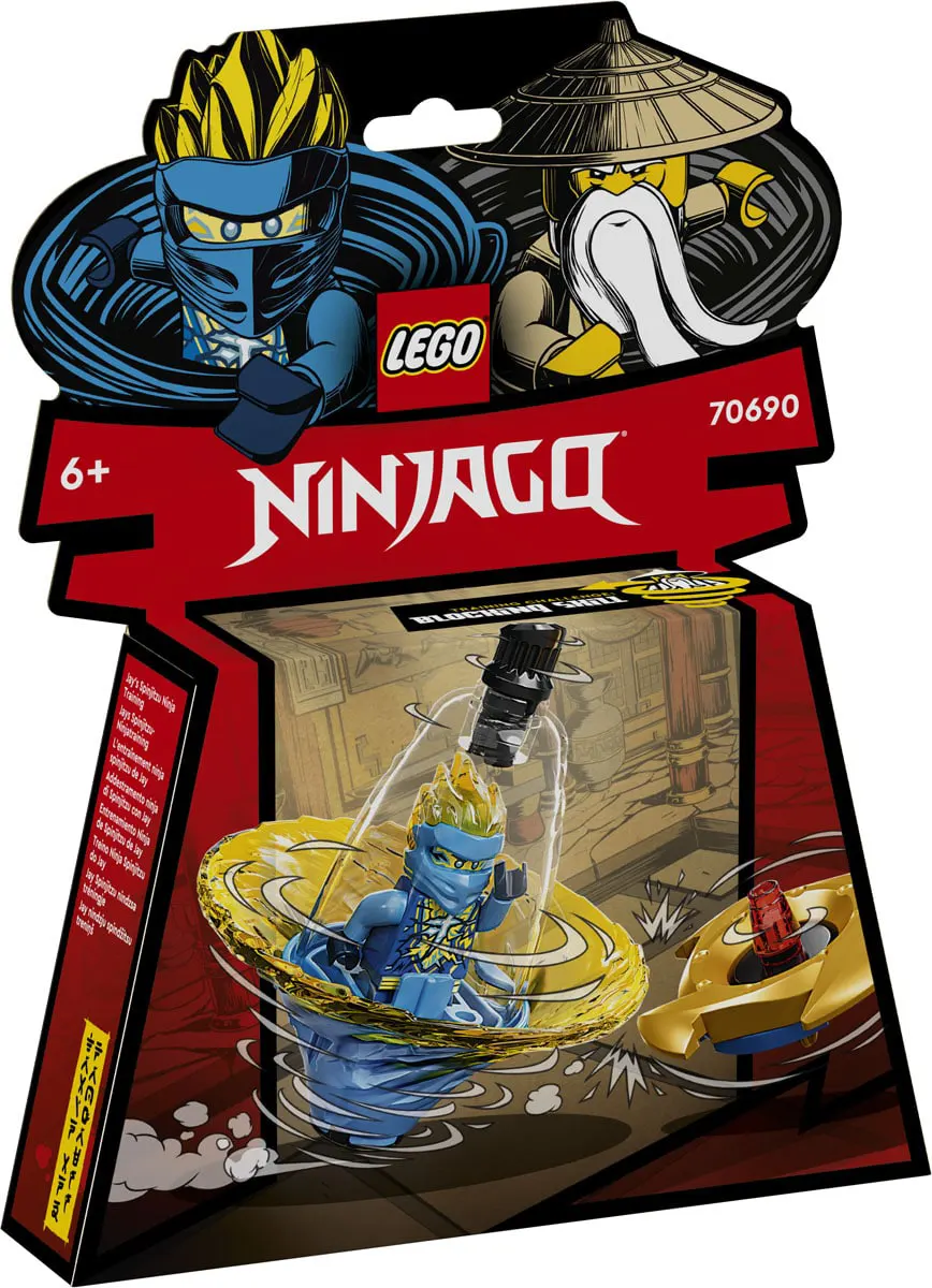LEGO NINJAGO Jay's Spinjitzu Ninja Training 70690