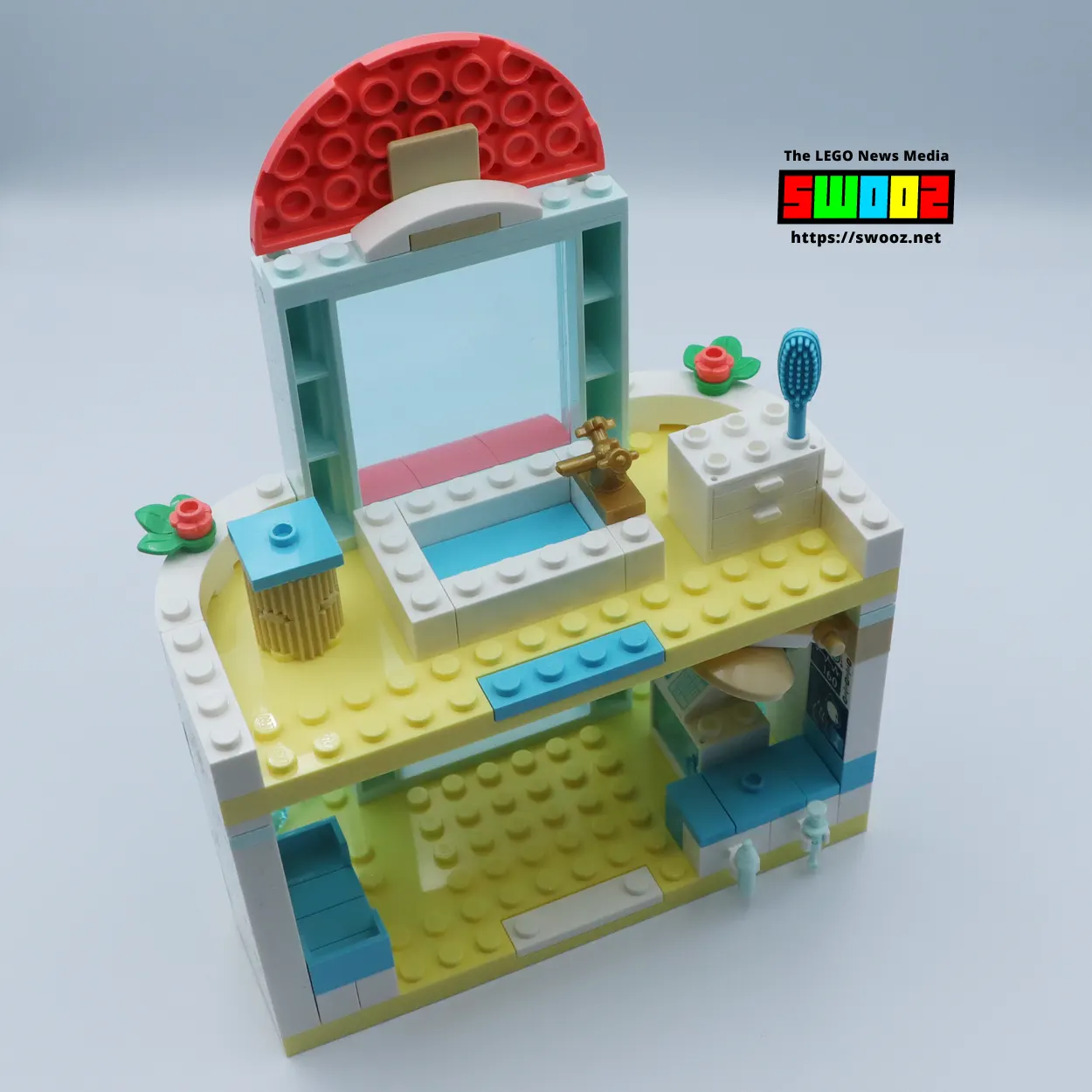 LEGO 41695 Pet Clinic with New Double Doors Review | Statham and Cat Appear