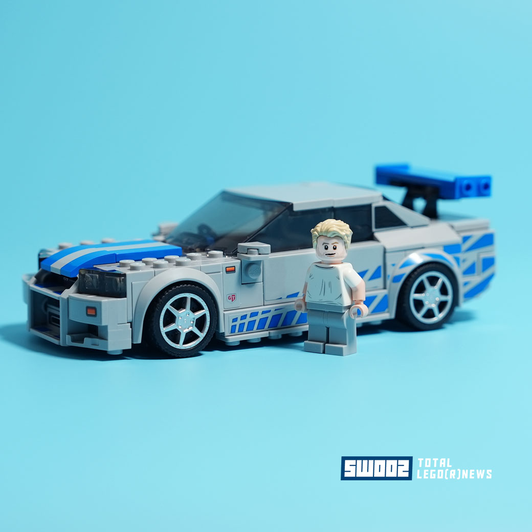 Brian vs. Statham 76917 Fast and Furious Nissan Skyline GT-R(R34) | LEGO(R) Set Review