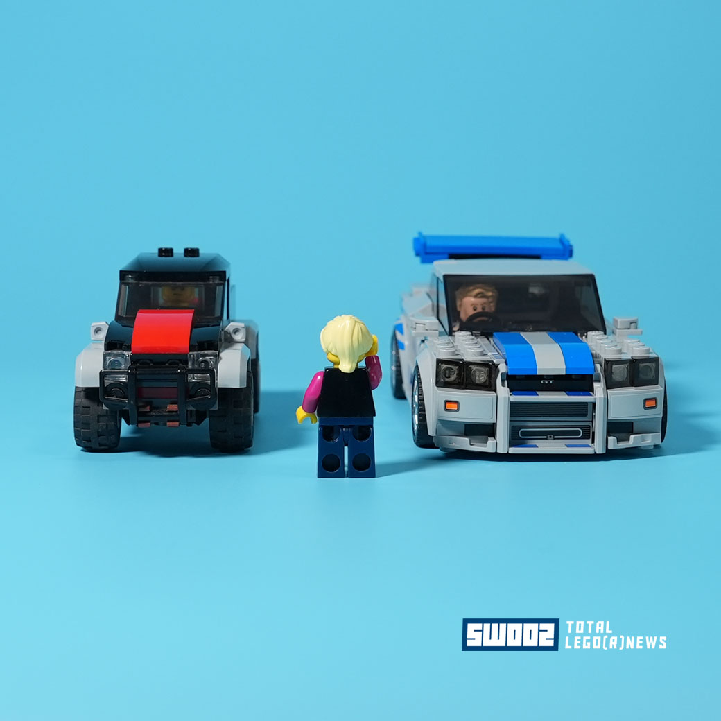 Brian vs. Statham 76917 Fast and Furious Nissan Skyline GT-R(R34) | LEGO(R) Set Review