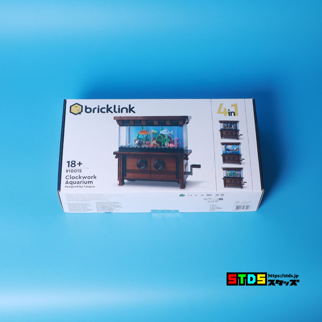 Fish Swim So Fast! LEGO Bricklink 910015 Clockwork Aquarium Review