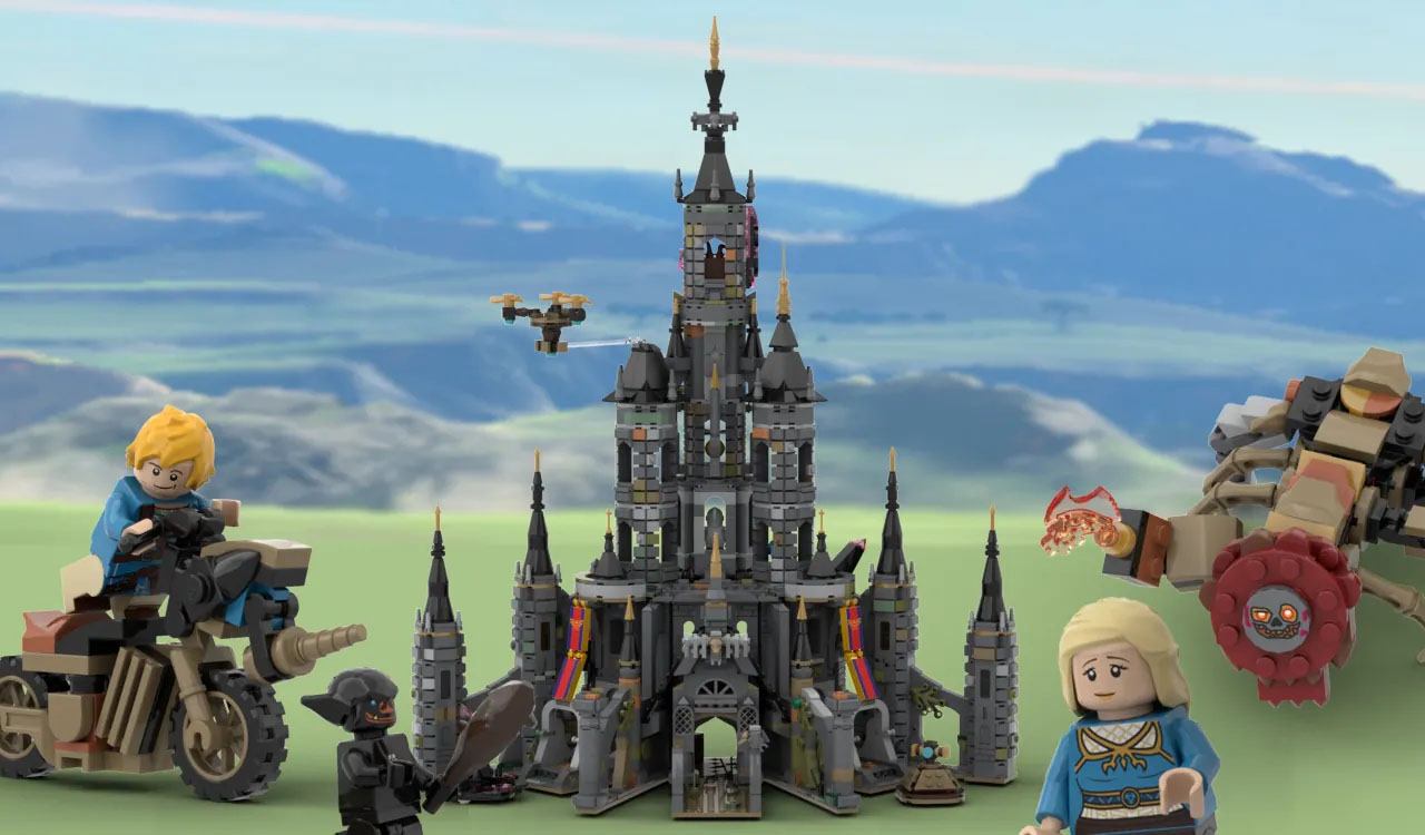  HYRULE CASTLE 30TH ANNIVERSARY Achieves 10K Support on LEGO IDEAS