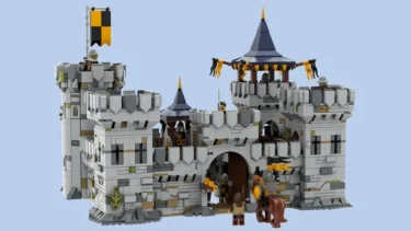 CASTLE OUTPOST Achieves 10K Support on LEGO IDEAS