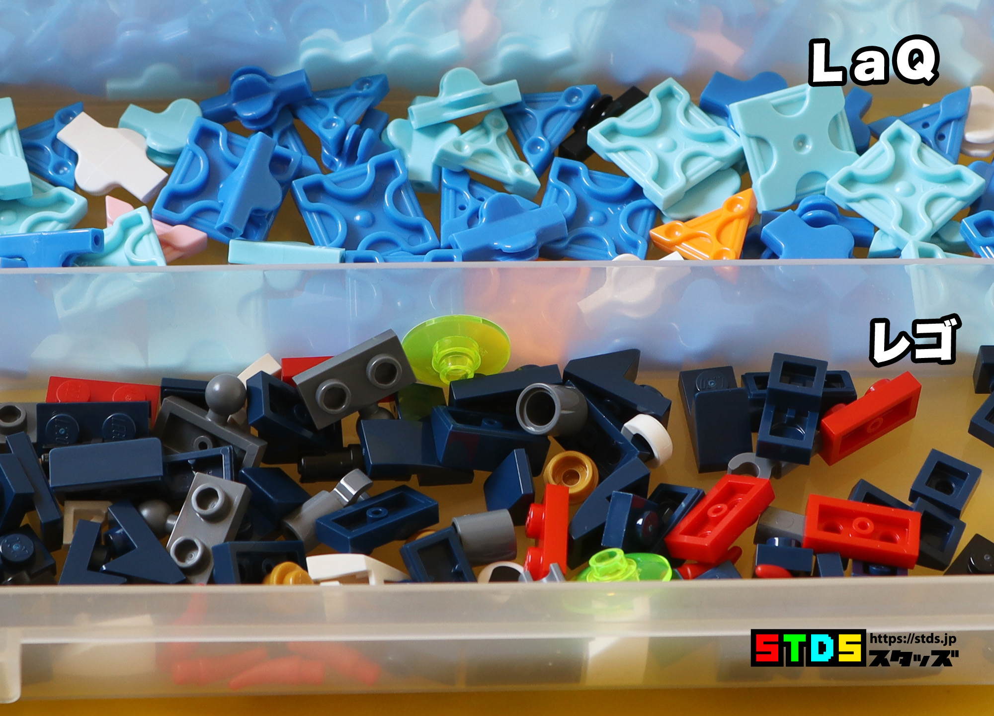 LEGO and LaQ Comparison Shark Review