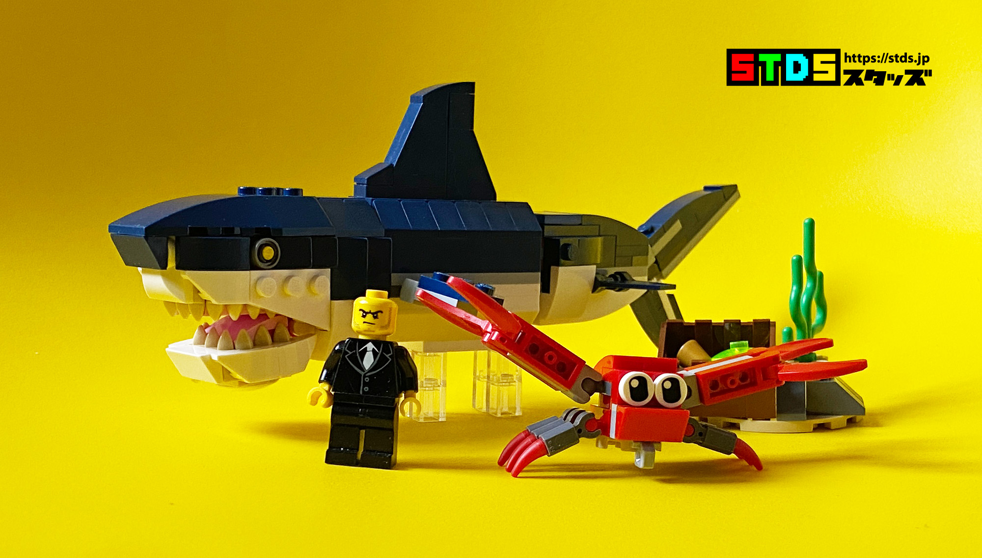 LEGO and LaQ Comparison Shark Review