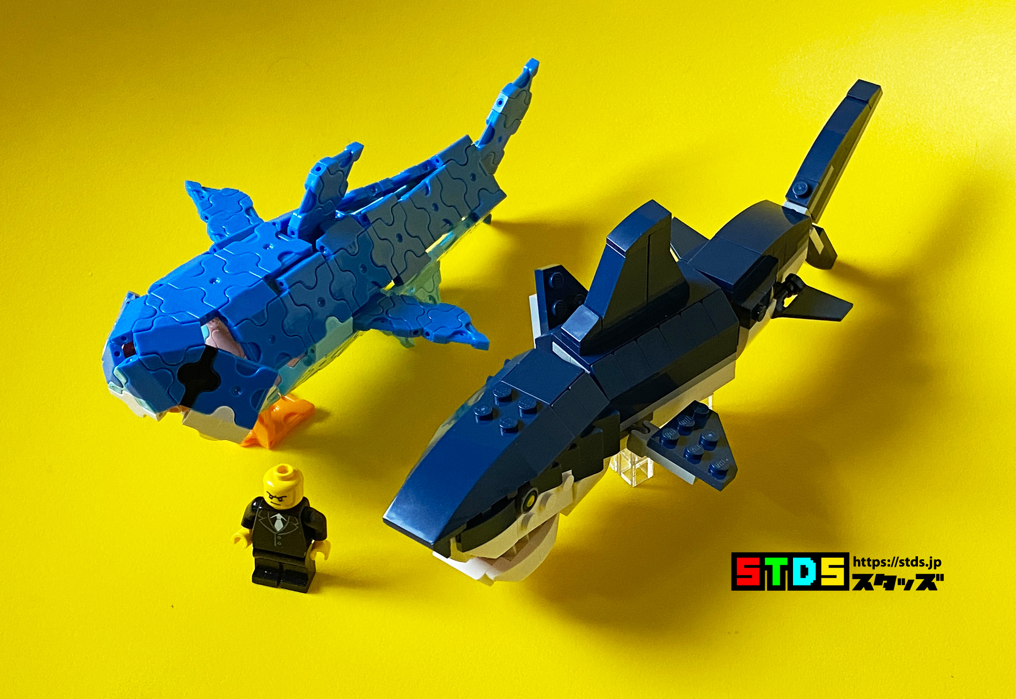 LEGO and LaQ Comparison Shark Review