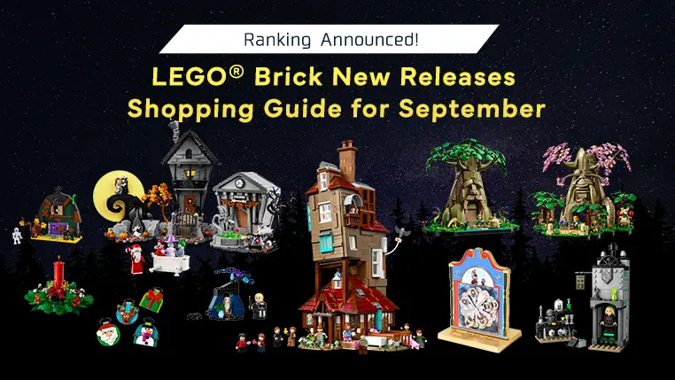 Ultimate Guide to LEGO September 2024 Releases: Harry Potter, Christmas, Halloween, Zelda & More - New Sets, Expert Reviews, and Best Deals