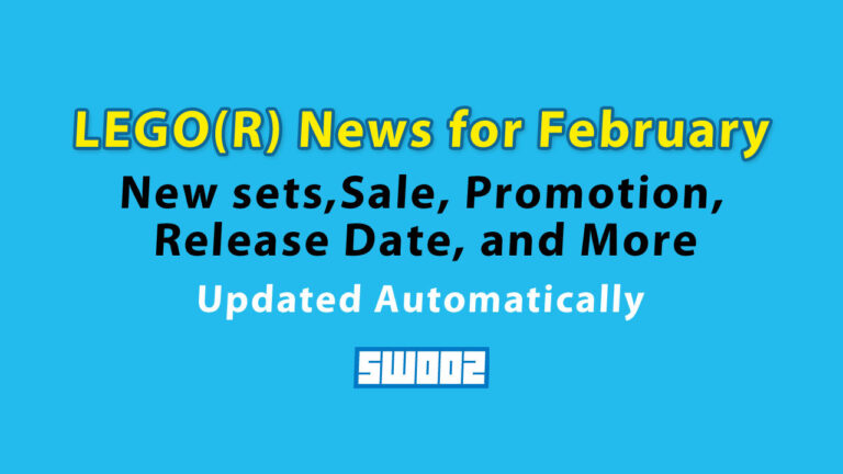 Latest LEGO News for February - New Sets, LEGO Sale, Promotion, Release Date and More