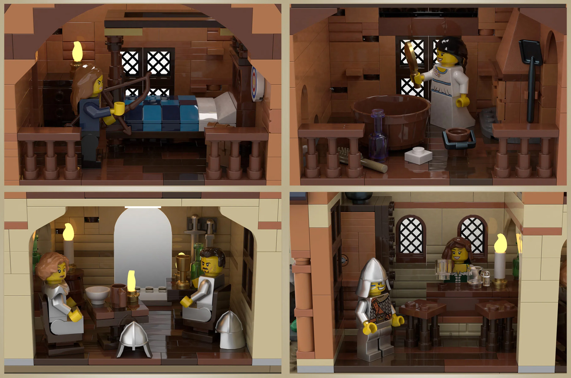 MEDIEVAL TAVERN Achieves 10K Support on LEGO IDEAS