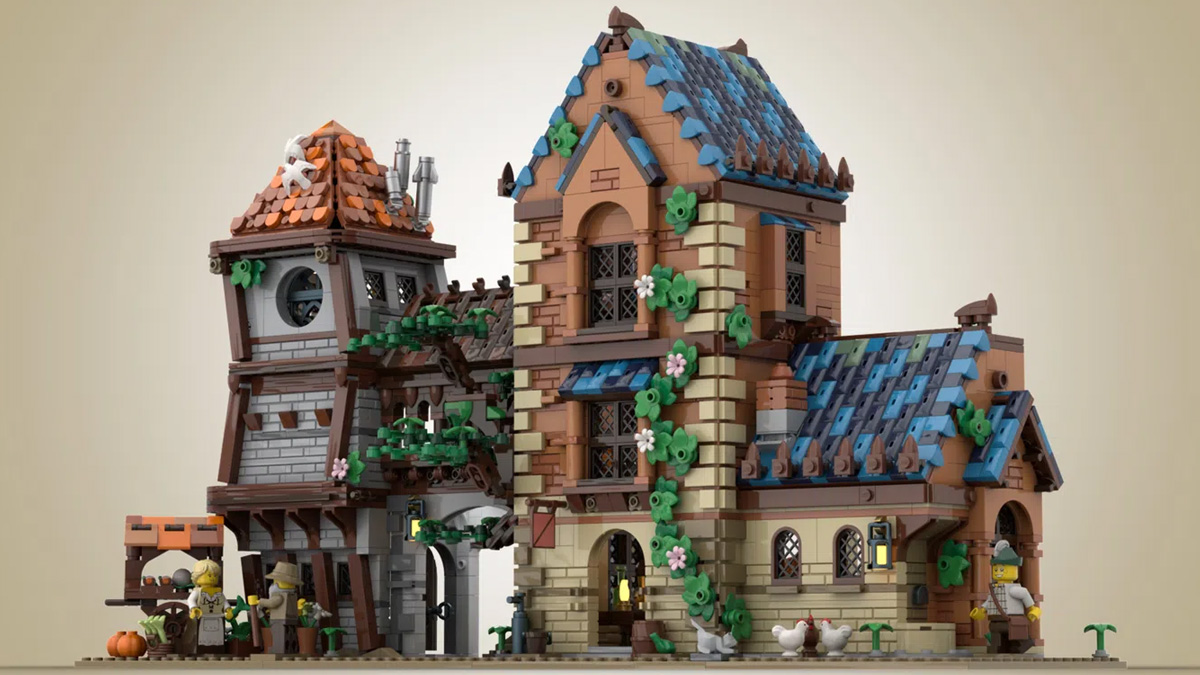 レゴアイデアで『中世の酒場』が製品化レビュー進出！2021年第2回1万サポート獲得デザイン紹介