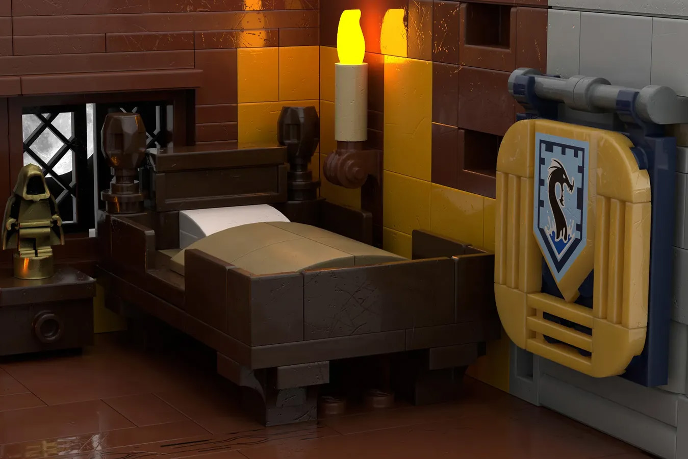 JOHN'S MEDIEVAL WATERMILL Achieves 10K Support on LEGO IDEAS