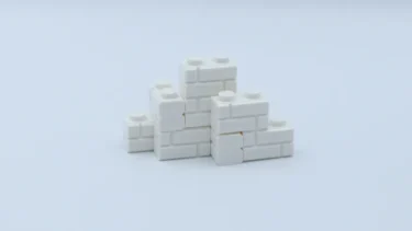 LEGO White Masonry Brick Review : New Color for 2021
